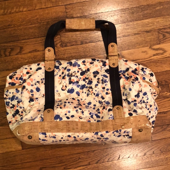 Anthropologie Paint Palette Weekender Bag - Picture 4 of 4